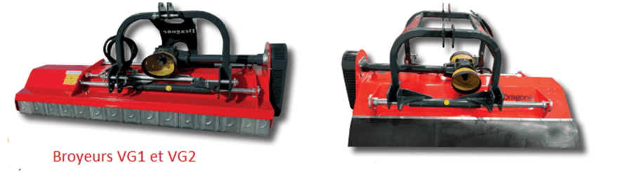 Entretien - Broyeur axe horizontal - Broyeurs axe horizontal champs DRAGONE