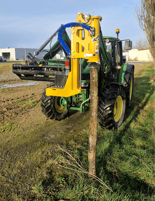 Matériel de ferme - Enfonces pieux - Enfonce-pieux VIBRESCOPIC PRO 18/40 Chargeur