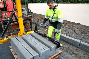 Manutention - Pince balle - Pince bordures et pose bordures
