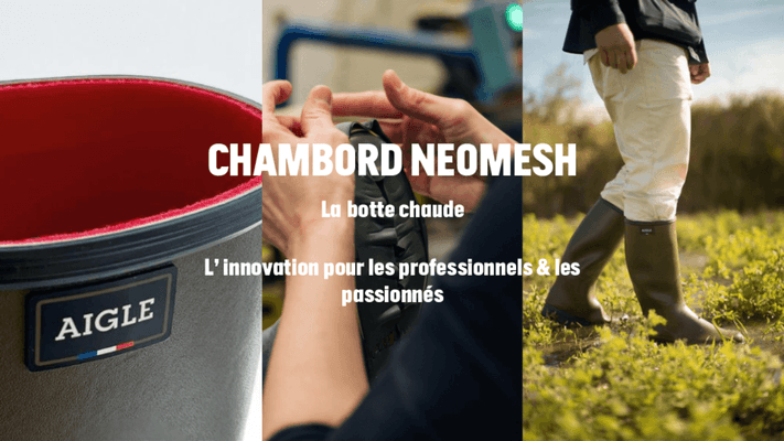 Equipement et protection individuelle - Bottes - Bottes CHAMBORD NEOMESH