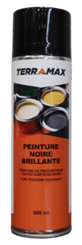 Consommables atelier - Peinture, marquage - Peinture noire brillante