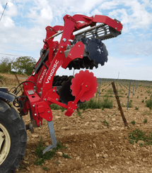 Travail du sol - Viti arbo - Déchaumeur vigne à disques VINIDISC