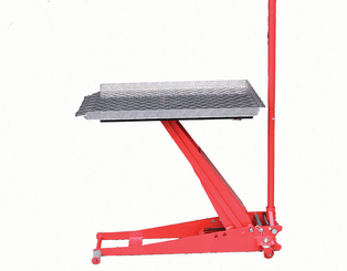 Equipement tondeuse - Crics - Plateau de travail mobile