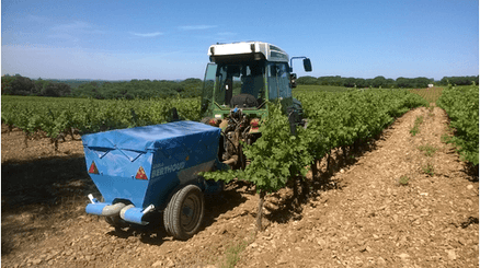 Pulvérisation - Pulvérisateurs vigne - Poudreuse trainée APOLO