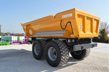 Transport - Bennes TP - Benne TP caisse ronde LEADER
