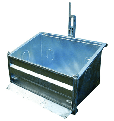 Transport - 3 points Manutention - Benne portée galva avec rabot 120 cm