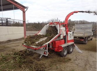 Matériel forestier - Broyeur de branches - Broyeur composteur