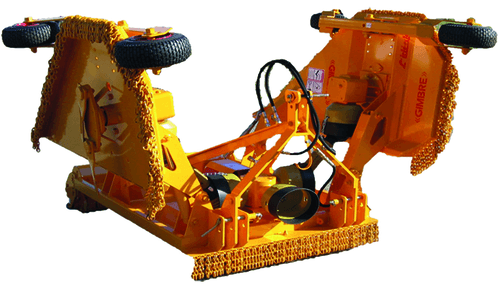 Entretien - Broyeur axe vertical - Tondeuse vergers repliable