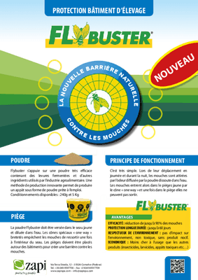 Lutte anti-nuisibles - Pièges - Kit piège à mouches FLY BUSTER et attractif
