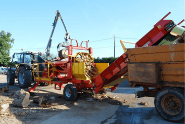 Matériel forestier - Fendeuses - Fendeuse tracteur horizontale F80