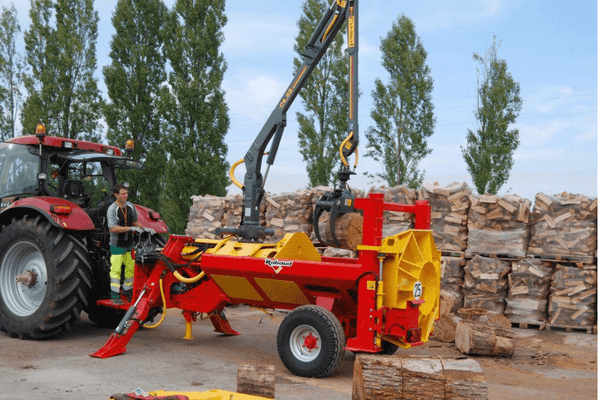 Matériel forestier - Fendeuses - Fendeuse tracteur horizontale F80