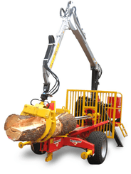 Matériel forestier - Fendeuses - Fendeuse tracteur horizontale F80