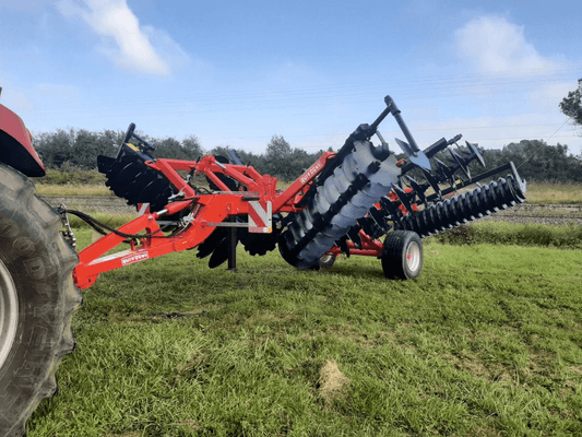 Travail du sol - Déchaumeur à dents - Cover crops en X autoporteur pulvériseur COMPACT +