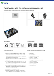 Equipement et protection individuelle - Gants - Gants de protection jetables texturisés