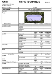 Equipement ferme, jardin - Contenants - Bac alimentaire 50L